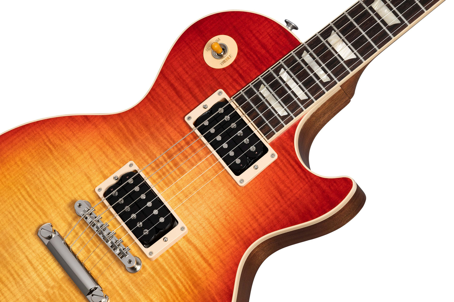 Gibson Les Paul Standard 60s Faded Original 2h Ht Rw - Vintage Cherry Sunburst - Guitare Électrique Single Cut - Variation 3