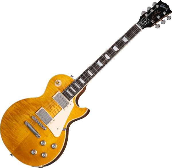 Gibson Les Paul Standard 60s Figured - honey amber Single cut
