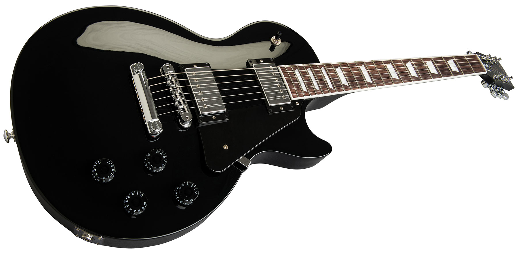 Gibson Les Paul Studio 2019 Hh Ht Rw - Ebony - Guitare Électrique Single Cut - Variation 1