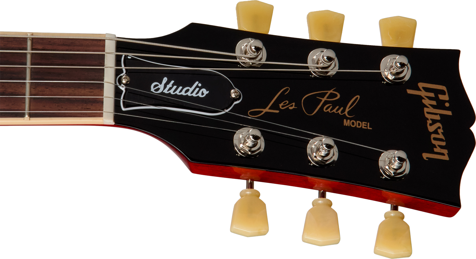 Gibson Les Paul Studio Double Trouble Original  2h Ht Rw - Cherry Sunburst - Guitare Électrique Single Cut - Variation 4