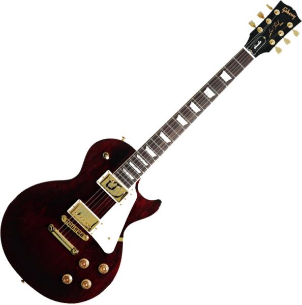 Gibson Modern Les Paul Studio Gold Hardware - wine red Single cut