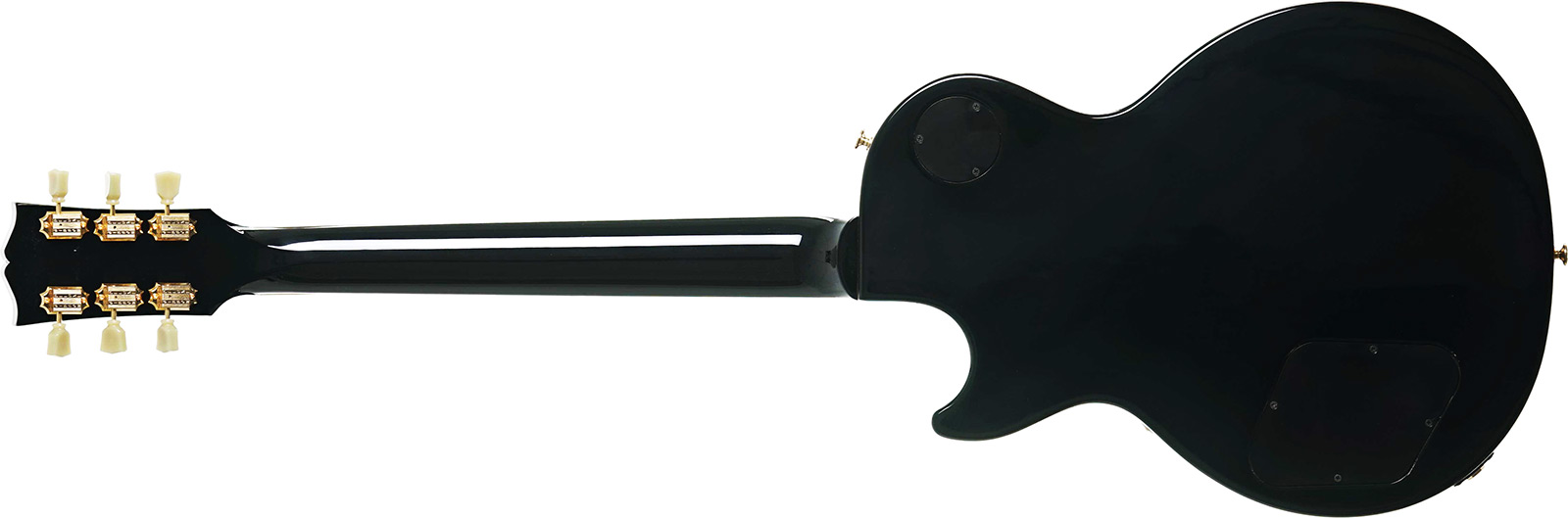 Gibson Les Paul Studio Gh Modern 2h Burstbucker Pro Ht Rw - Ebony - Guitare Électrique Single Cut - Variation 1
