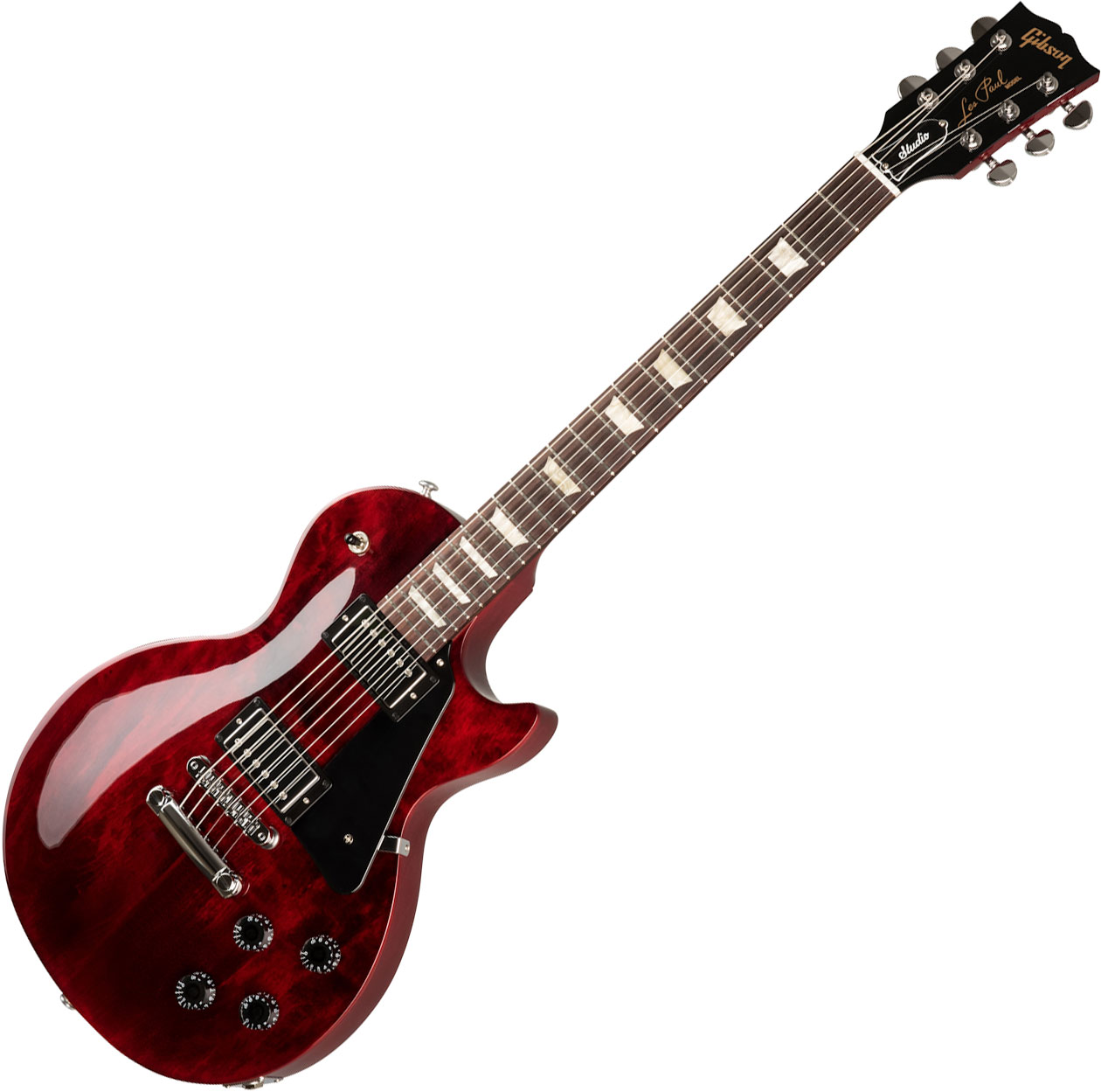 Guitare électrique solid body Gibson Les Paul Studio wine red rouge