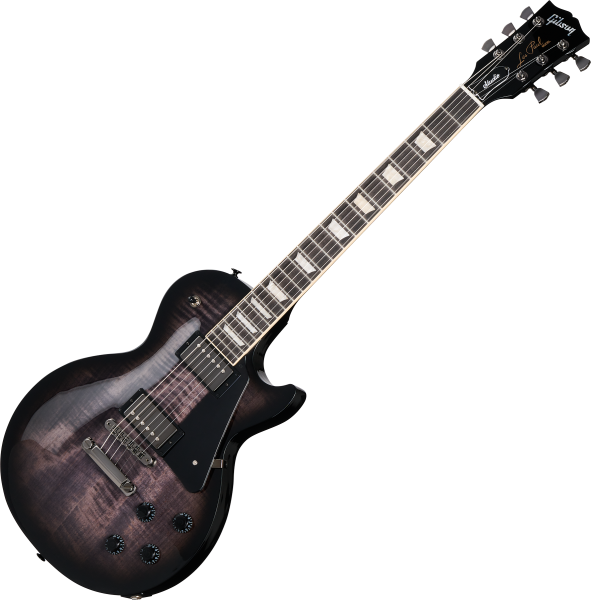 Gibson Les Paul Studio Session - translucent ebony burst Single