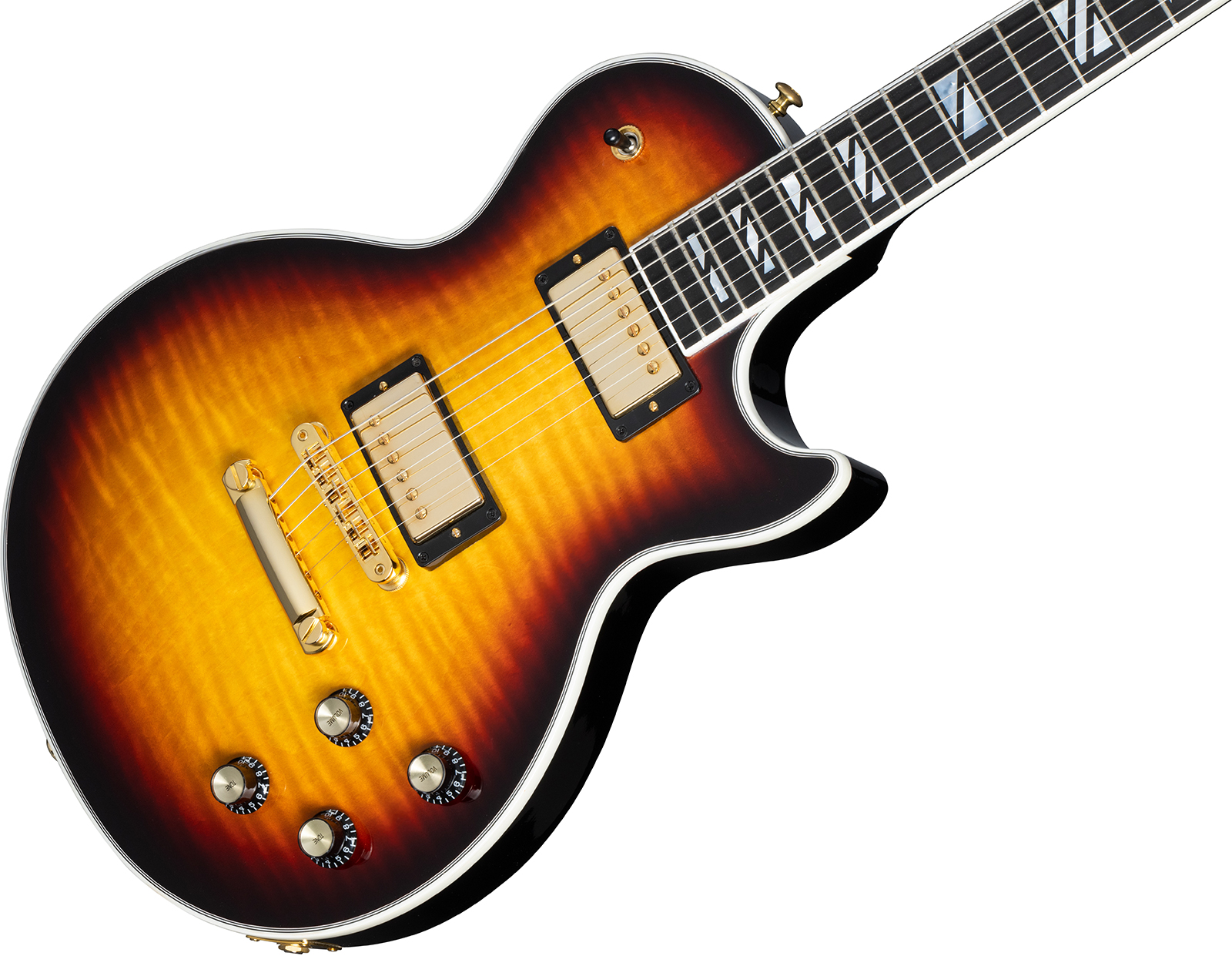 Gibson Les Paul Supreme 2023 2h Ht Eb - Fireburst - Guitare Électrique Single Cut - Variation 3