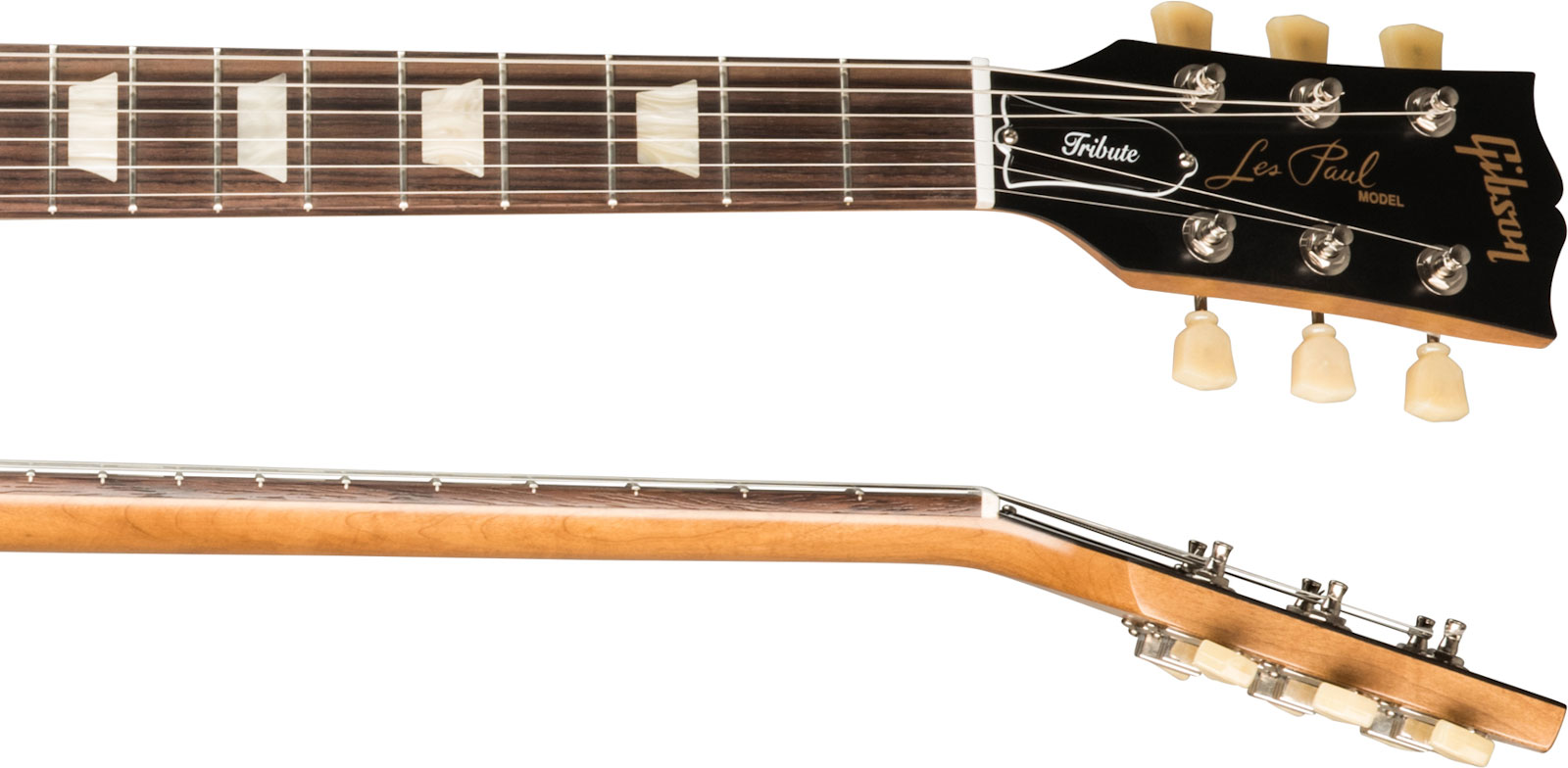 Gibson Les Paul Tribute Modern 2h Ht Rw - Satin Tobacco Burst - Guitare Électrique Single Cut - Variation 3