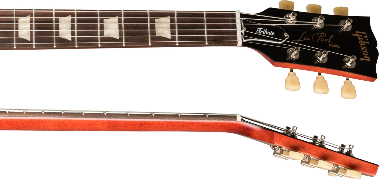 Gibson Les Paul Tribute Modern 2h Ht Rw - Satin Cherry Sunburst - Guitare Électrique Single Cut - Variation 3