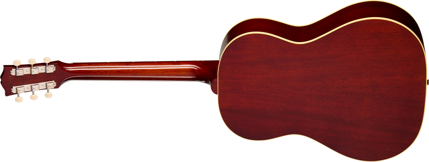 Gibson Lg2 50s Original (baggs Hifi Dna) Concert Epicea Acajou Rw - Antique Natural - Guitare Folk - Variation 1
