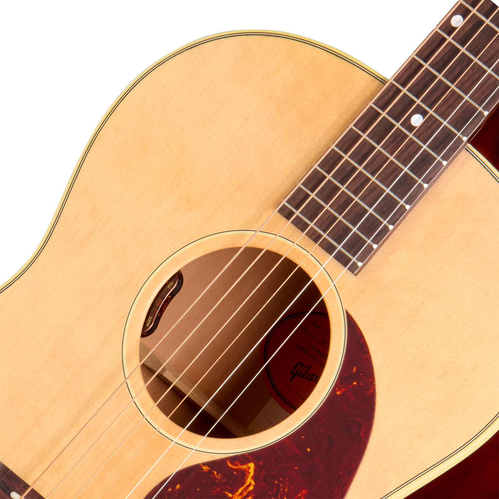 Gibson Lg2 50s Original Concert Epicea Acajou Rw - Antique Natural - Guitare Folk - Variation 2