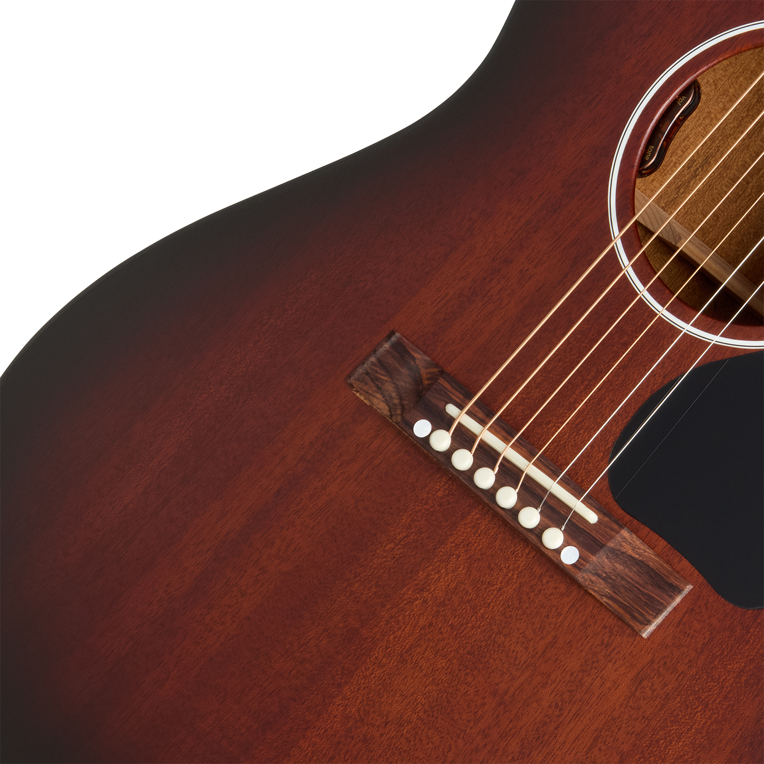 Gibson Lg2 All Mahogany Faded Tout Acajou Rw - Vintage Sunburst - Guitare Folk - Variation 3