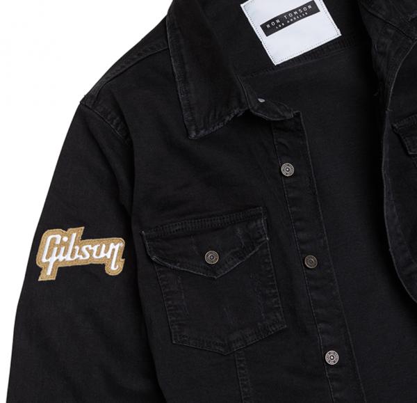 Ecusson Gibson Logo Patch - Gold