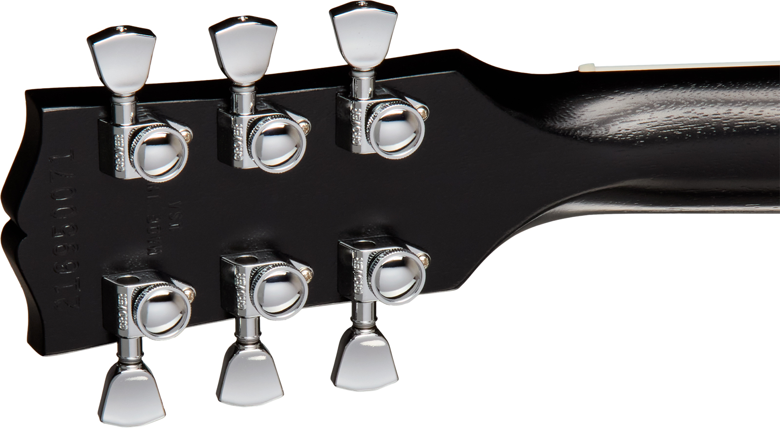 Gibson Mark Morton Les Paul Modern Quilt Signature 2h Ht Rw - Translucent  Ebony Burst  Satin - Guitare Électrique Single Cut - Variation 5