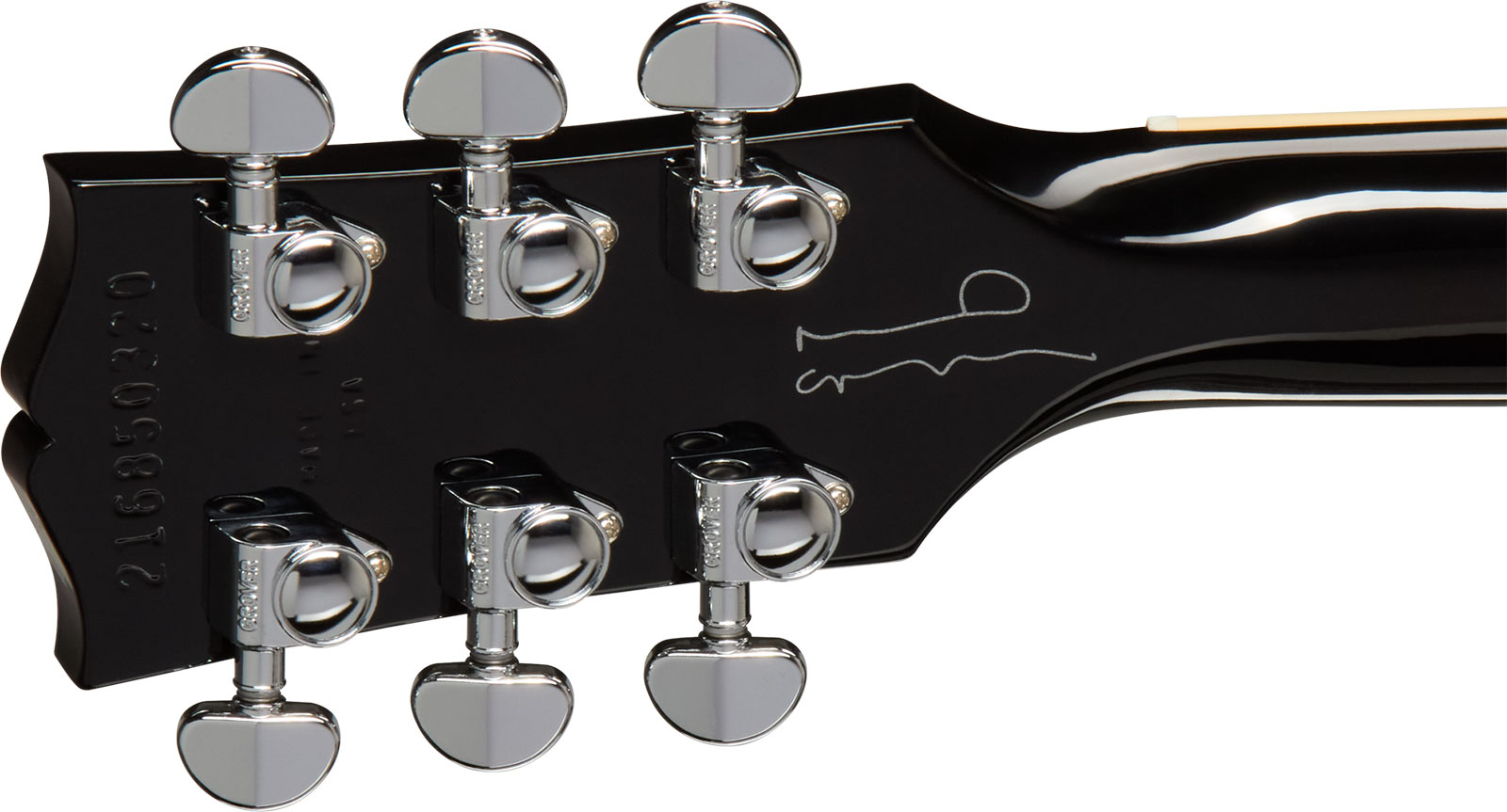 Gibson Noel Gallagher Les Paul Standard Signature 2h Ht Rw - Ebony - Guitare Électrique Signature - Variation 5