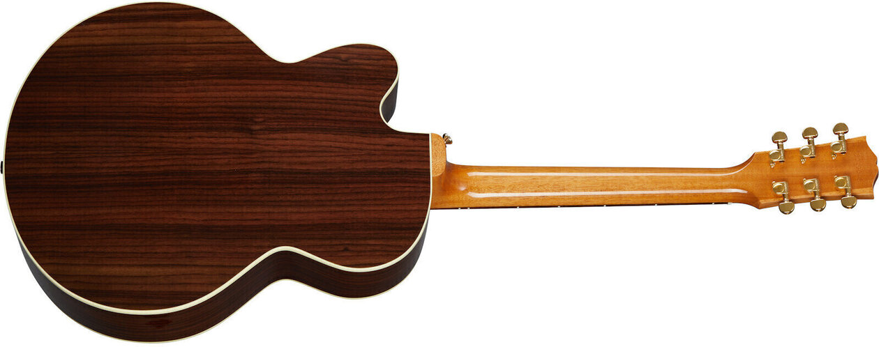 Gibson Parlor Modern Ec Rosewood Small Body Cw Epicea Palissandre Ric - Rosewood Burst - Guitare Acoustique - Variation 1