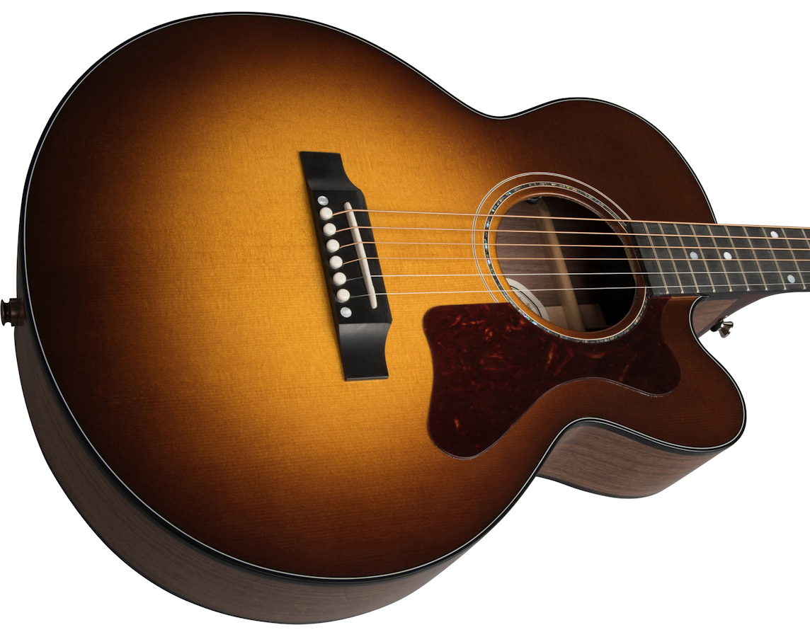 Gibson Parlor Walnut M 2019 Small Body Cw Epicea Noyer Ric - Walnut Burst - Guitare Acoustique - Variation 3
