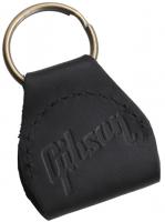 Premium Leather Pickholder Keychain - Black