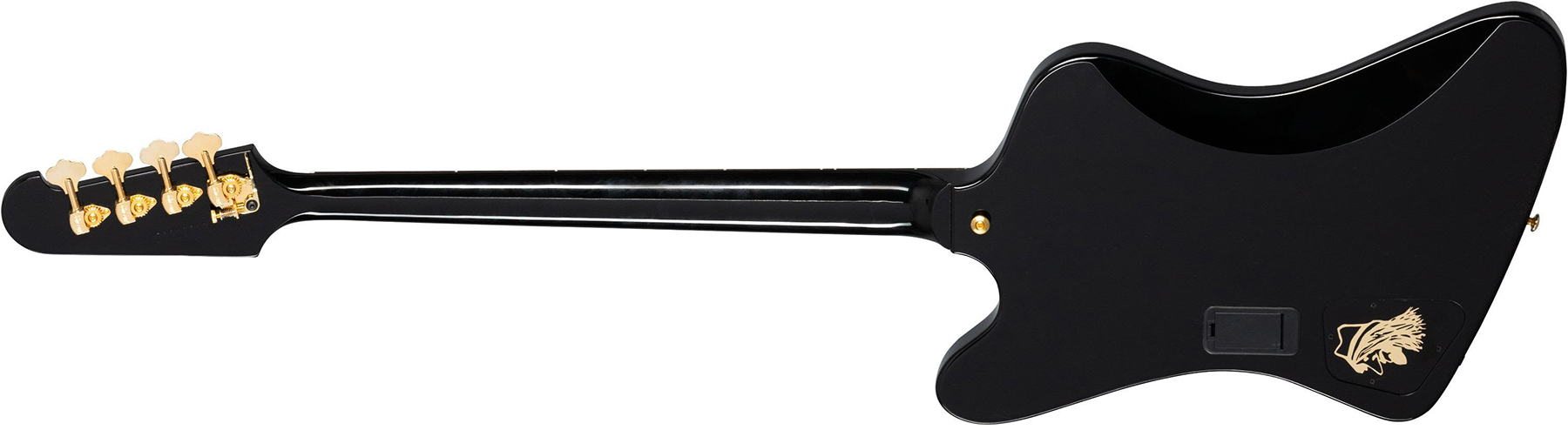 Gibson Rex Brown Thunderbird Signature Active Rw - Ebony - Basse Électrique Solid Body - Variation 1