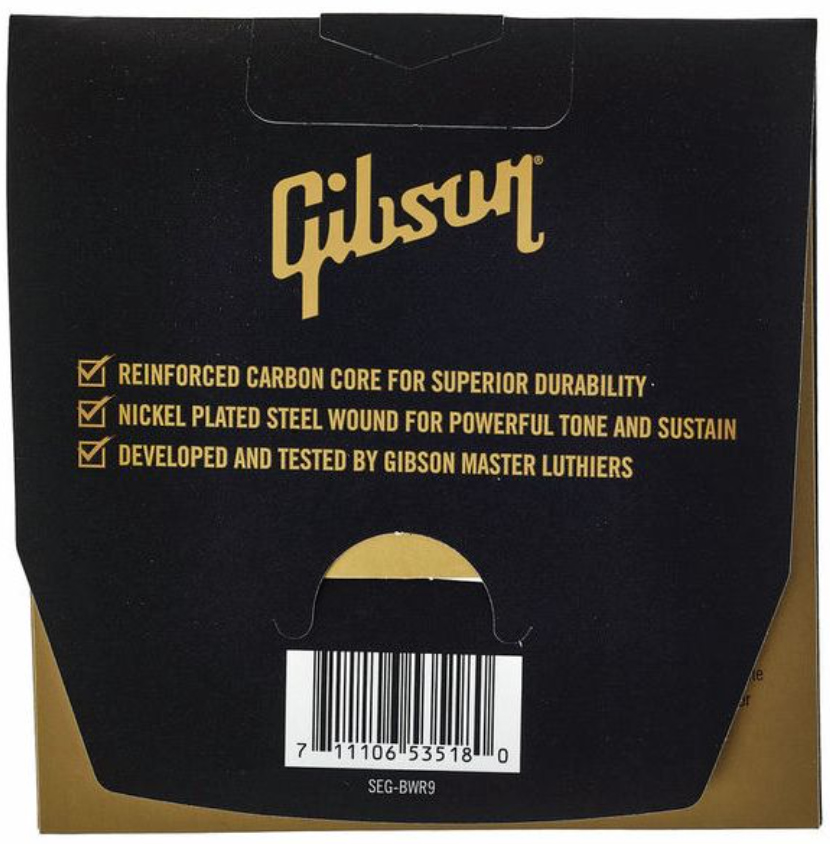 Gibson Seg-bwr11 Brite Wire Reinforced Nps Electric Guitar Medium 6c 11-50 - Cordes Guitare Électrique - Variation 1