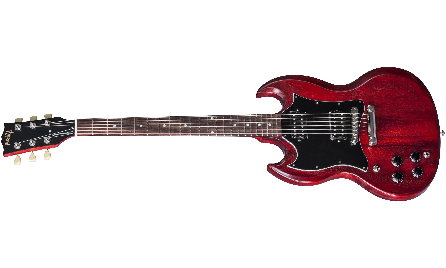 Gibson Sg Faded 2017 T Lh Traditional Gaucher - Worn Cherry - Guitare Électrique Gaucher - Variation 1