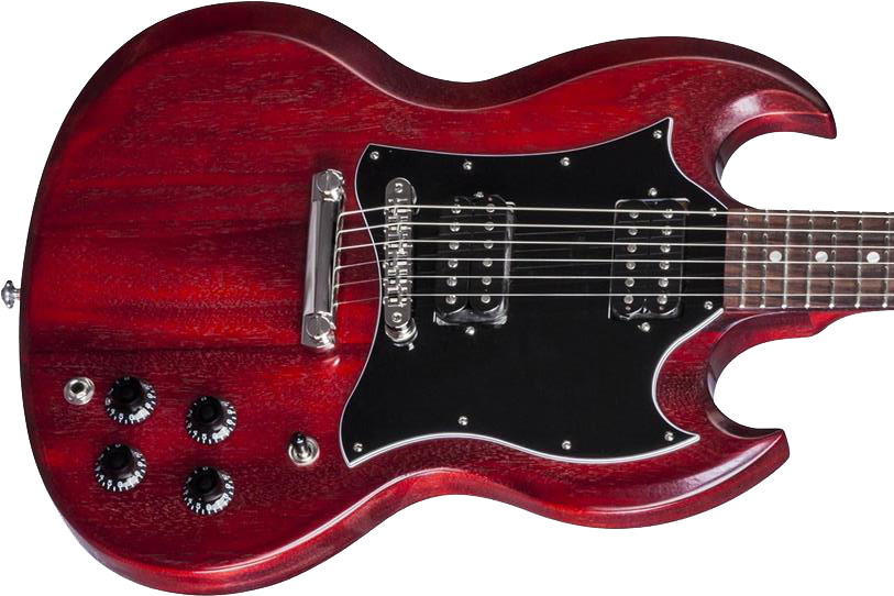 Gibson Sg Faded 2017 T Lh Traditional Gaucher - Worn Cherry - Guitare Électrique Gaucher - Variation 2