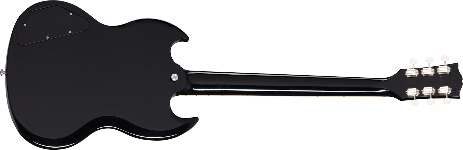 Gibson Sg Special Original 2021 2p90 Ht Rw - Ebony - Guitare Électrique Double Cut - Variation 1