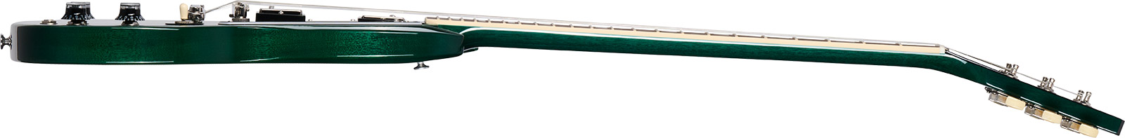 Gibson Sg Standard 1961 Custom Color 2h Ht Rw - Translucent Teal - Guitare Électrique Double Cut - Variation 2