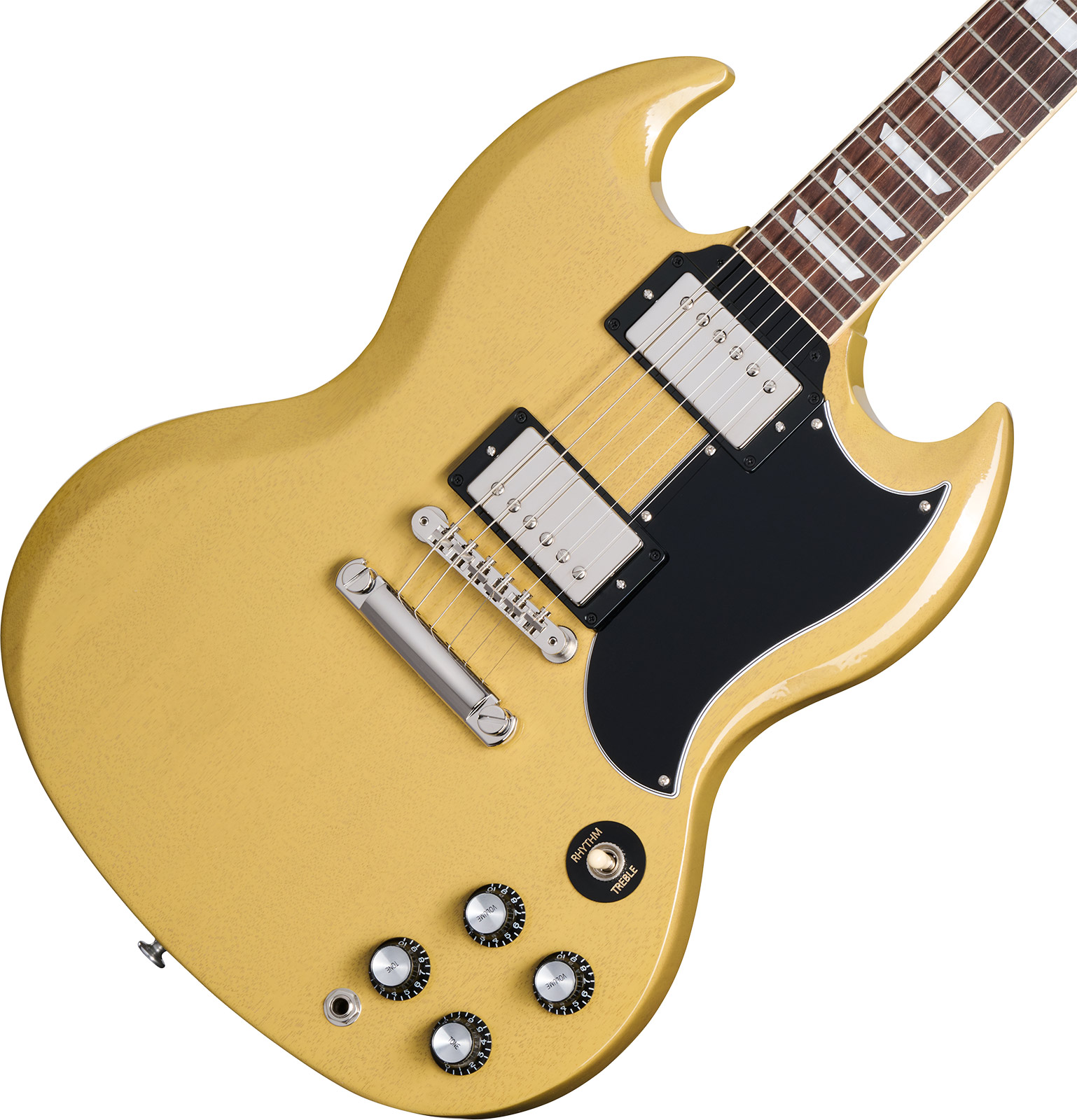 Gibson Sg Standard 1961 Custom Color 2h Ht Rw - Tv Yellow - Guitare Électrique Double Cut - Variation 3