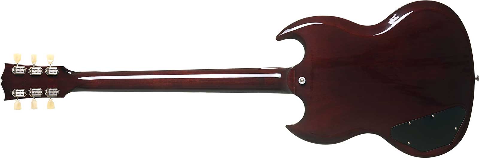 Gibson Sg Standard 1961 Maestro Vibrola T-type 2h Trem Rw - Aged Cherry - Guitare Électrique Double Cut - Variation 1
