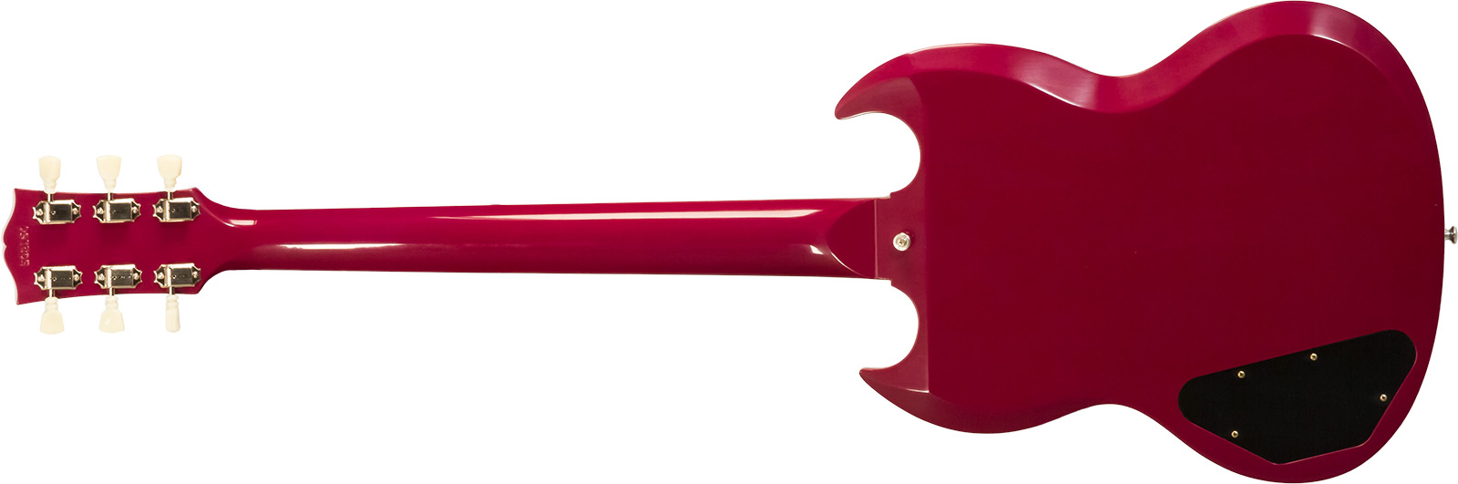 Gibson Sg Standard 1964 Maestro Vibrola 2h Trem Rw #502124 - Vos Metallic Plum - Guitare Électrique Double Cut - Variation 1