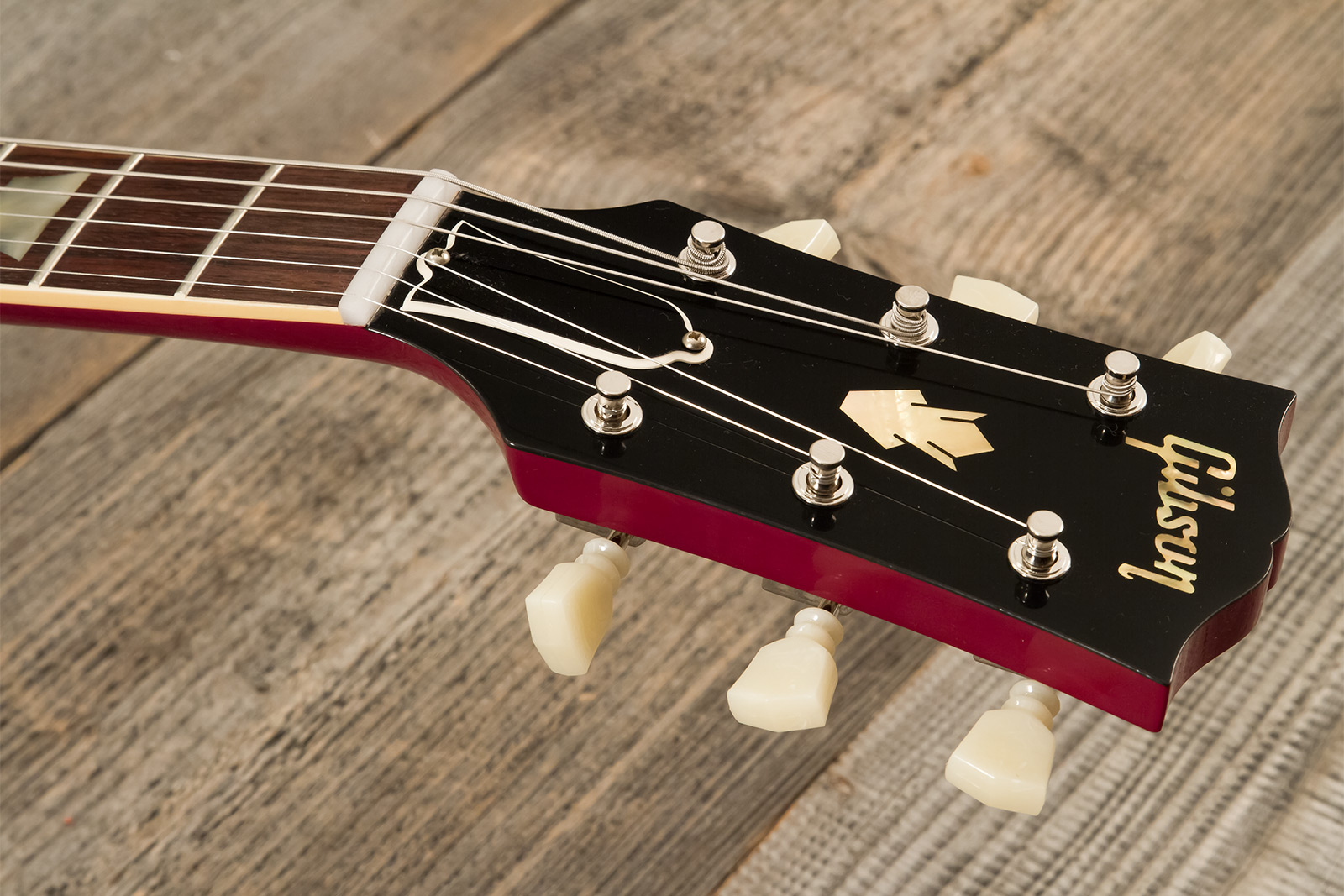 Gibson Sg Standard 1964 Maestro Vibrola 2h Trem Rw #502124 - Vos Metallic Plum - Guitare Électrique Double Cut - Variation 6