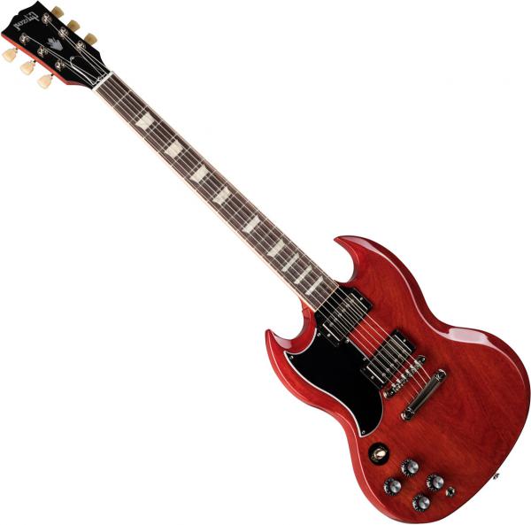 Guitare électrique solid body Gibson Original SG Standard '61 Gaucher - Vintage cherry