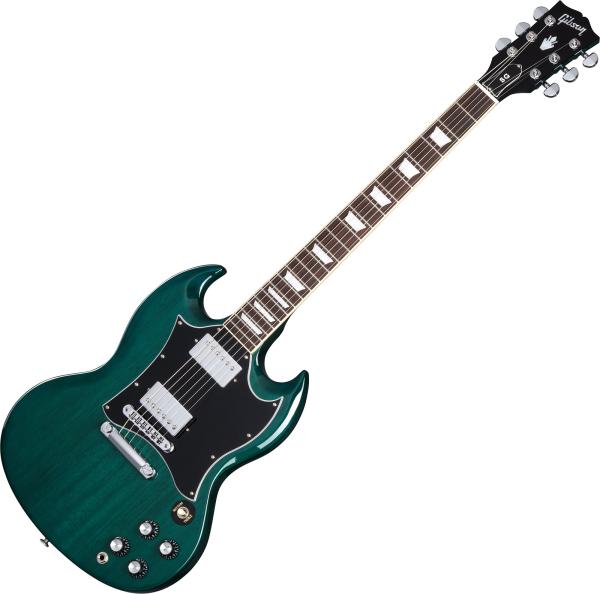 Gibson SG Standard Custom Color - translucent teal Double cut 
