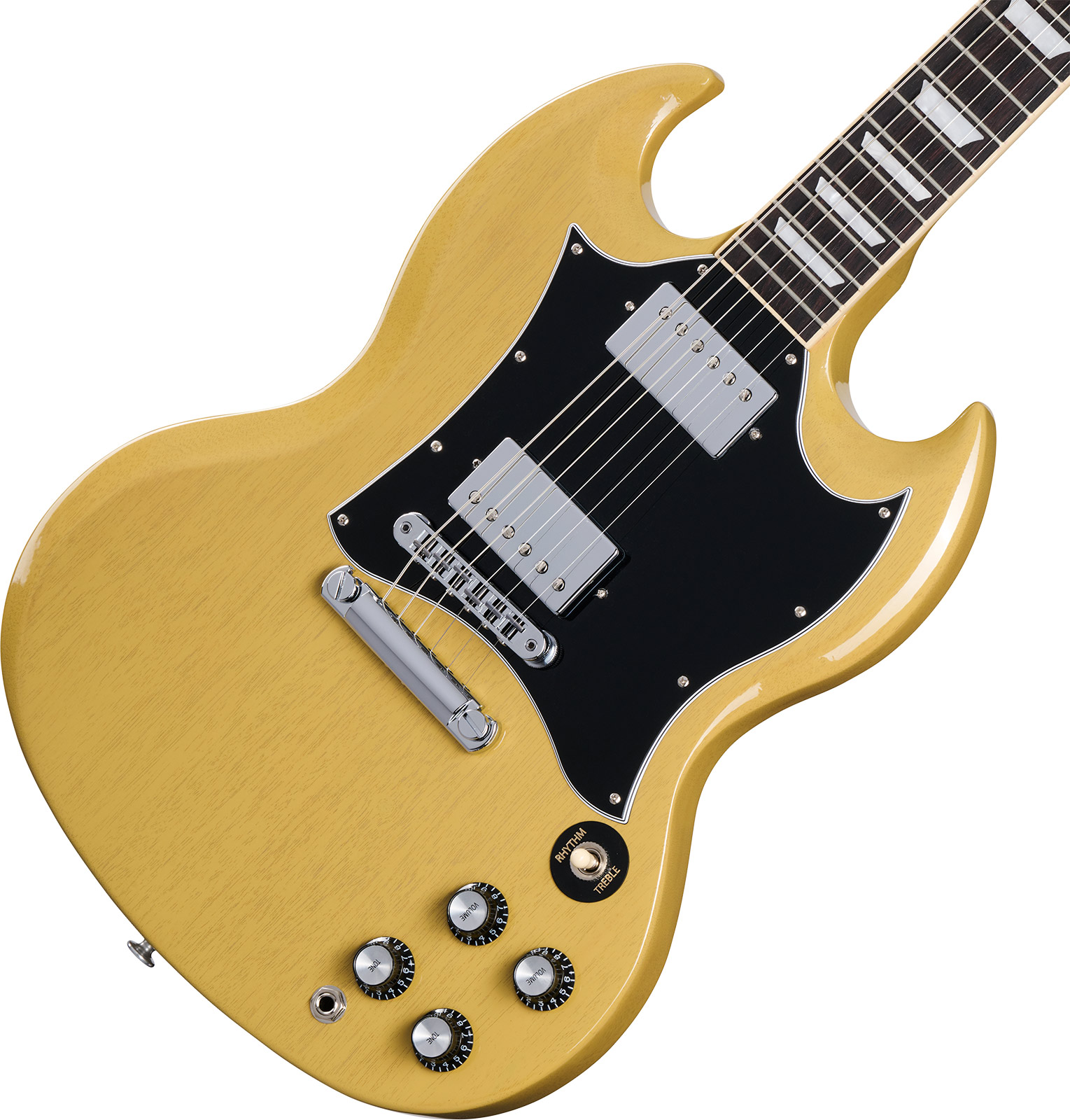 Gibson Sg Standard Custom Color 2h Ht Rw - Tv Yellow - Guitare Électrique Double Cut - Variation 3