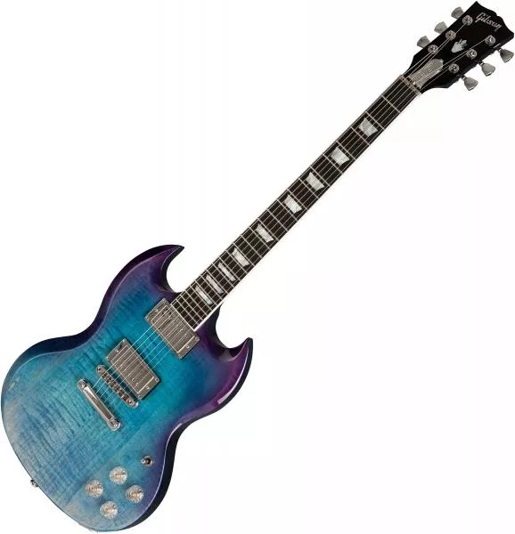Guitare électrique solid body Gibson SG Standard HP-II - Blueberry Fade