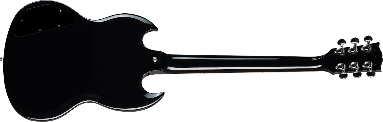 Gibson Sg Standard 2h Ht Rw - Ebony - Guitare Électrique Double Cut - Variation 1