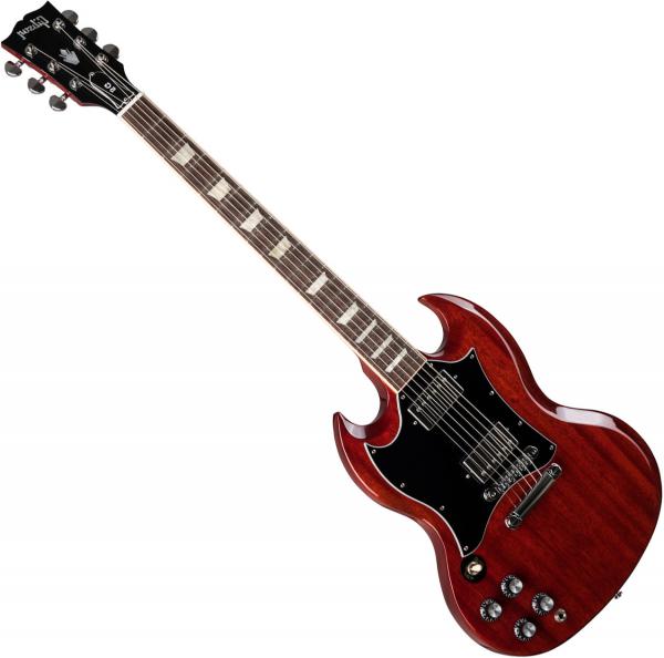 Guitare électrique solid body Gibson SG Standard Gaucher - Heritage cherry