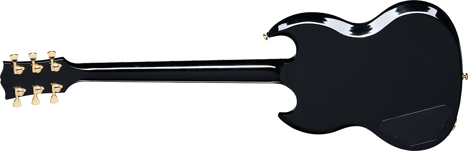 Gibson Sg Supreme Usa 2h Ht Rw - Translucent Ebony Burst - Guitare Électrique Double Cut - Variation 1