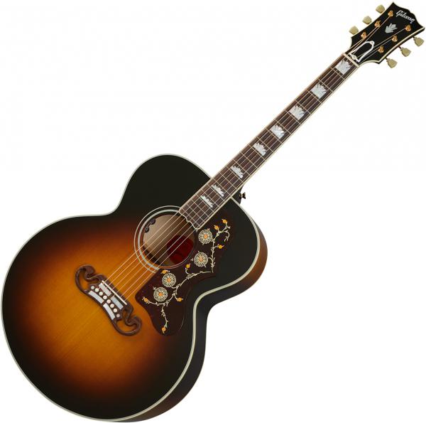 Guitare electro acoustique Gibson SJ-200 - Vintage sunburst