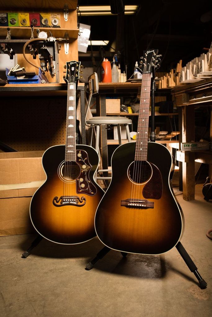 Gibson Sj-200 Original 2020 Super Jumbo Epicea Erable Rw - Vintage Sunburst - Guitare Electro Acoustique - Variation 5