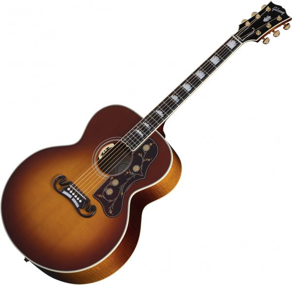 Guitare electro acoustique Gibson SJ-200 Standard - automn burst
