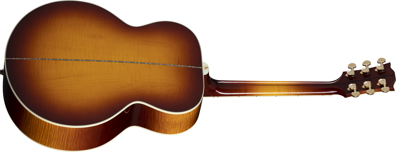 Gibson Sj-200 Standard Modern 2021 Super Jumbo Epicea Erable Rw - Automn Burst - Guitare Electro Acoustique - Variation 1