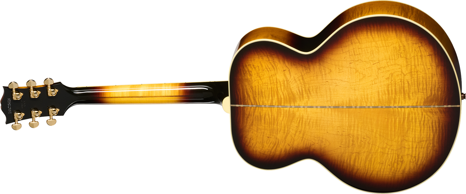 Gibson Sj200 60s Original Jumbo Epicea Erable Rw - Vintage Sunburst - Guitare Folk - Variation 1