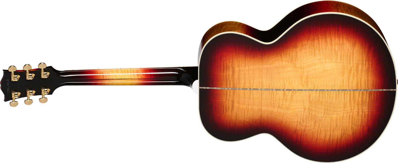 Gibson Sj200 Standard Modern Super Jumbo Epicea Erable Rw - Tri Burst - Guitare Folk - Variation 1