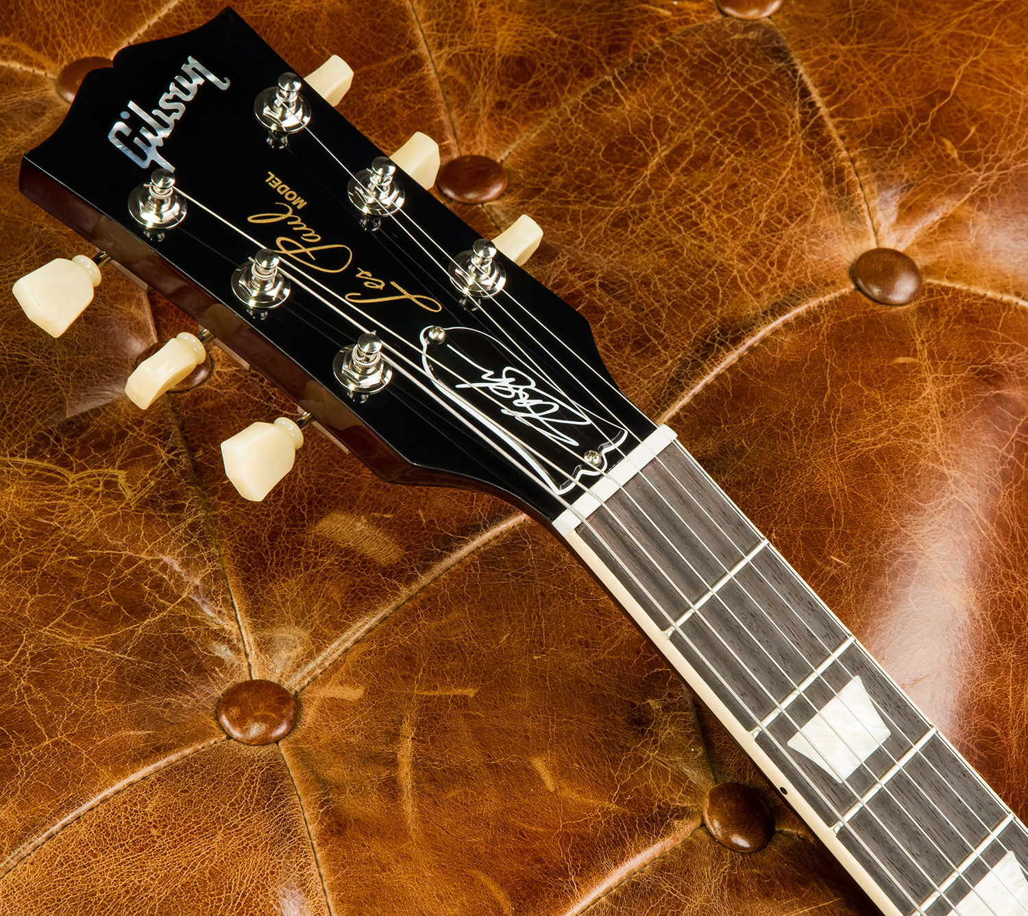 Gibson Slash Les Paul Standard 50's 2020 Original Signature Hh Ht Rw - Anaconda Burst - Guitare Électrique Single Cut - Variation 4