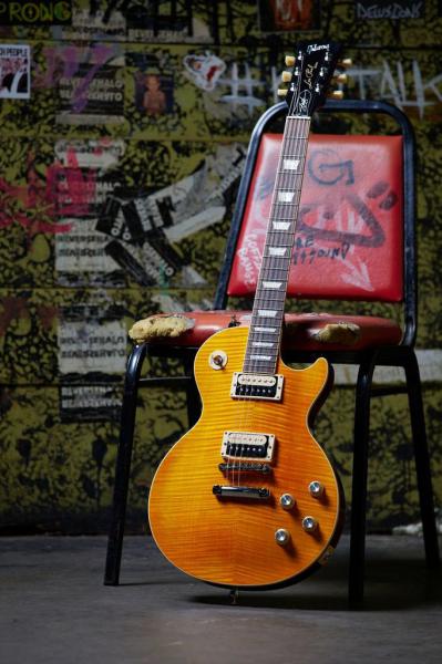 Guitare électrique solid body Gibson Slash Les Paul Standard 50’s - appetite amber