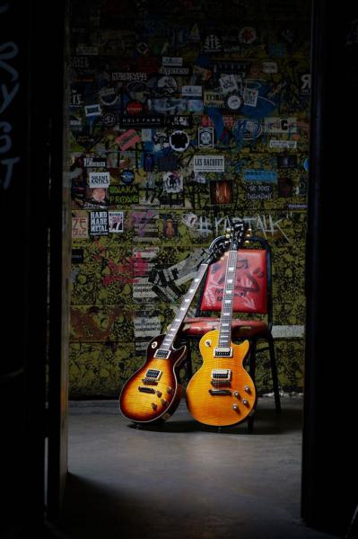 Guitare électrique solid body Gibson Slash Les Paul Standard 50’s - appetite amber