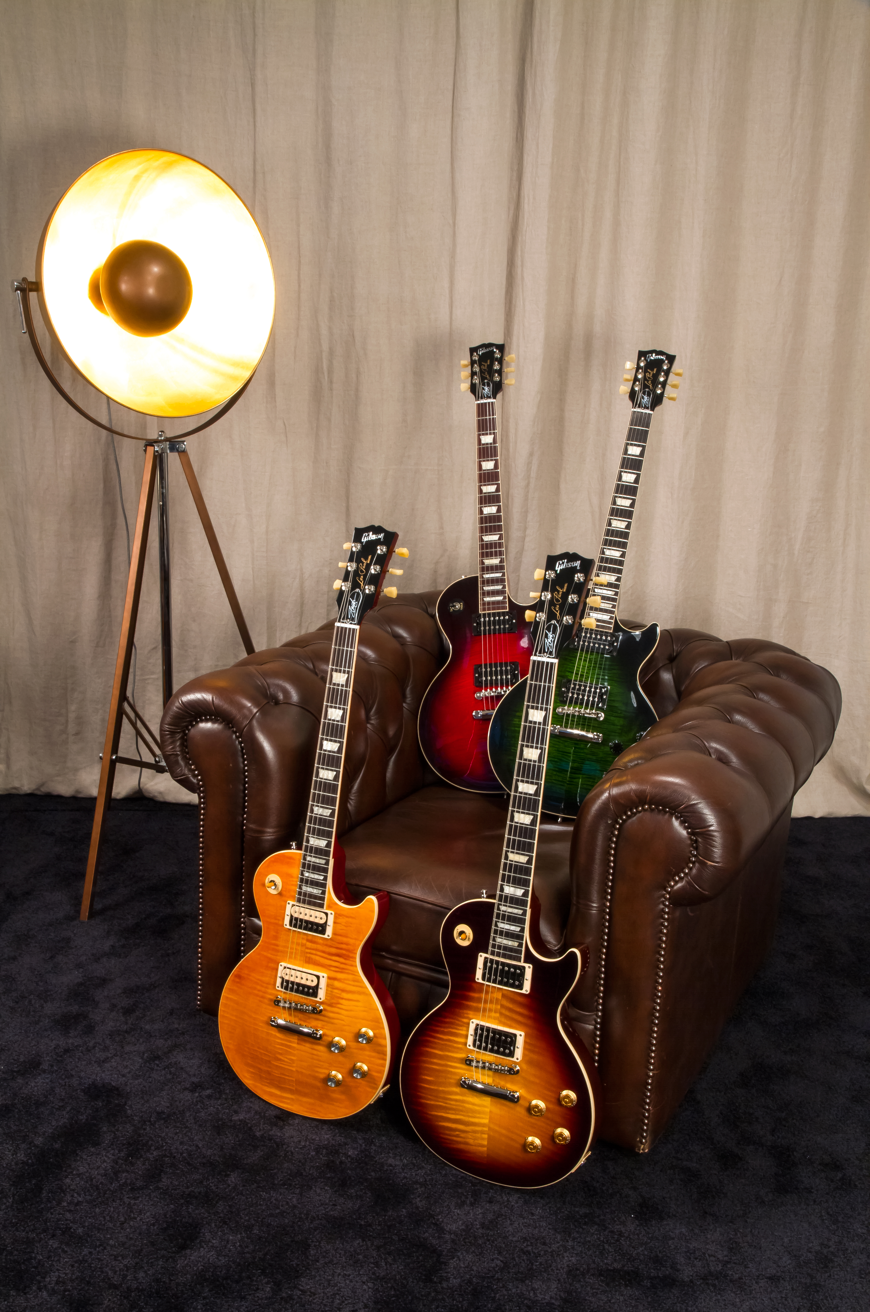 Gibson Slash Les Paul Standard 50's 2020 Original Signature 2h Ht Rw - November Burst - Guitare Électrique Single Cut - Variation 7