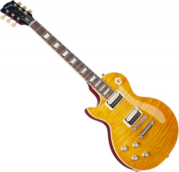 Guitare électrique solid body Gibson Slash Les Paul Standard 50’s Gaucher - Appetite amber
