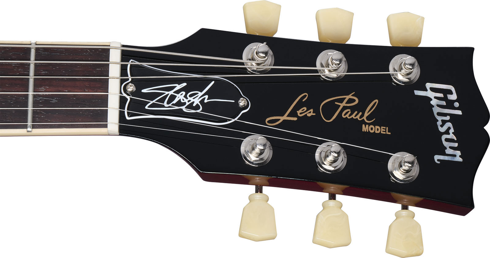 Gibson Slash Les Paul Standard Jessica Signature 2h Ht Rw - Honey Burst With Red Back - Guitare Électrique Single Cut - Variation 5