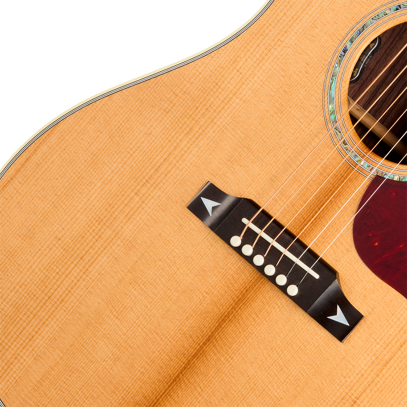 Gibson Songwriter Recording Artist Dreadnought Cw Epicea Palissandre Eb - Antique Natural - Guitare Folk - Variation 3